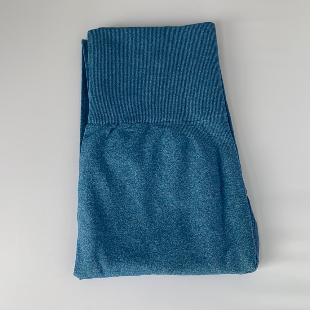 Seamless Contour Leggings Blue